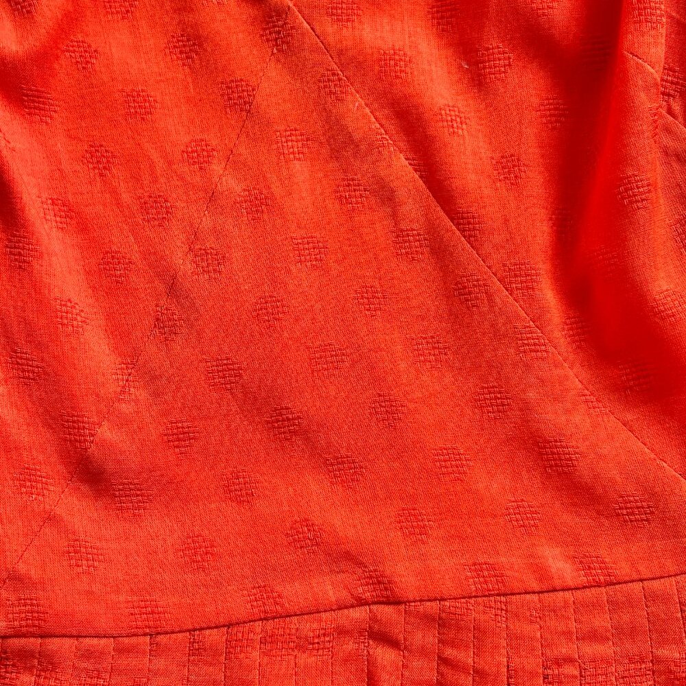 J. Crew Cecilia Midi Eyelet Dress with POCKETS in Red Poppy (size 2) - Picture 12 of 12